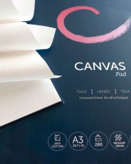 PHOENIX Canvas bavlněný blok 280 g - vyberte si velikost