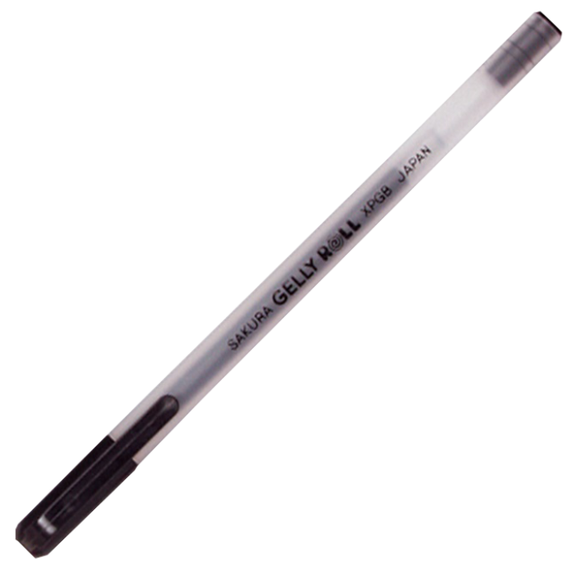 Sakura Gelly Roll Pero 06 0,3 mm - Črna