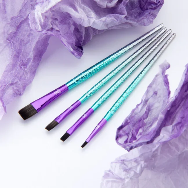 R&L Set di pennelli per olio/acrilico/acquerello MYTHOS – 4 pz