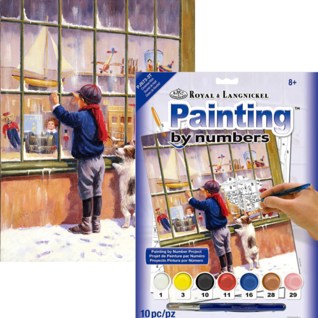 Számozott kifestő A4 formátumban - Karácsonyi kívánságait