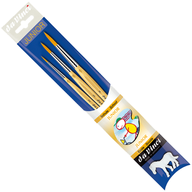 daVinci JUNIOR set di pennelli iniziali - serie 4212