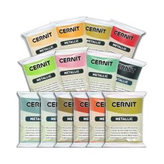 CERNIT Metallic anyag 56g - különböző színekben