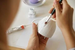 KREUL sada farieb na sklo a porcelán CHALKY - 6 x 20 ml