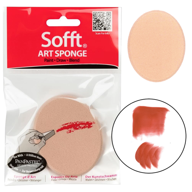 PanPastel spugna grande ovale per pastelli – 1 pz