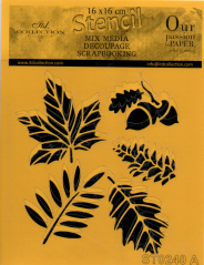 Folična šablona - LISTOVI