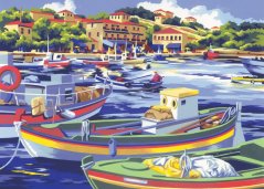 R&L Pittura con i numeri – Mediterranean fishing
