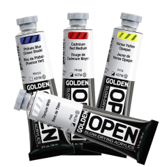 GOLDEN Open Colurs acrilicas a setgentar plaun - 59 ml - tscherna colur