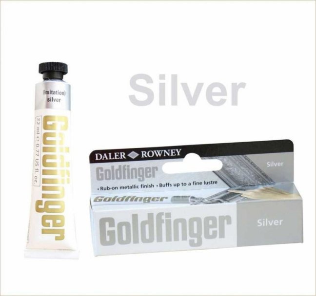 D&R Goldfinger pasta metallica 22ml - scegli la tonalità - Goldfinger pasta metallica 22 ml - scegli la tonalità: Silver