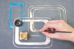 KREUL Colore per tessuti chiari e scuri JAVANA – Metallic Gold – 50 ml