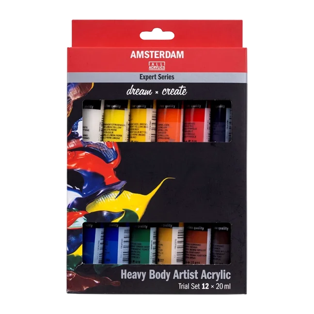 Amsterdam Expert Series színkészlet - Trial set - 12x20ml