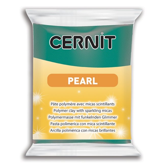 CERNIT Massa Pearl 56g - vari colori - CERNIT Pearl: 600 - Green