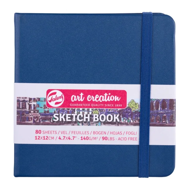 Art Creation sketch blokk 12x12cm - Navy Blue