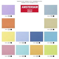 Amsterdam set akrilnih boja 12 × 20 ml – Pastel