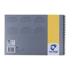 Hârtie colorată Van Gogh - Pământ roșu - A4, 120g, 30 coli