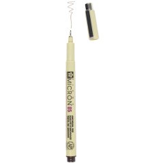 Penna tecnica SAKURA Pigma Micron® Sepia - tscherna la grondezza da la punta