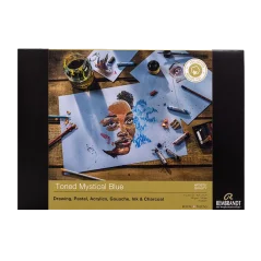 Rembrandt papier tónovaný - Mystická modrá - A4, 180g, 50 listov