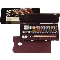 Olejové farby REMBRANDT - Traditional set 15 x 15 ml