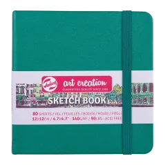 Blok za skiciranje Art Creation 12x12cm - Forest Green