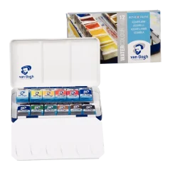 Akvarel boje Van Gogh - set 12 kaleža - lim