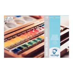 Bloc pentru culori acuarelă Van Gogh 13,5x21cm, 300g, 12 de foi