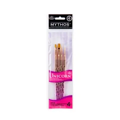 R&L Set de pensule pentru ulei/acril/acuarelă MYTHOS – 4 buc