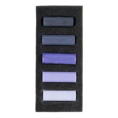 Pastello Secco REMBRANDT - Viole Profonde - set di 5 pastelli morbidi