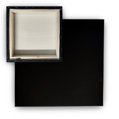 Festővászon kiárusítás – Fekete pamut (2 cm)