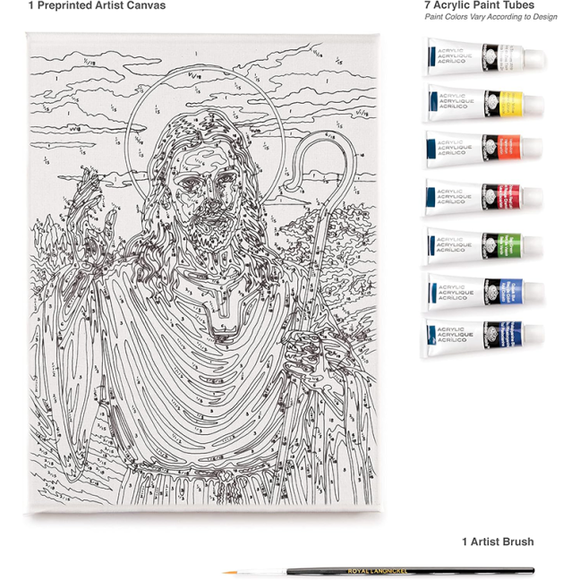 R&L Pictură după numere pe pânză – The Good Shepherd