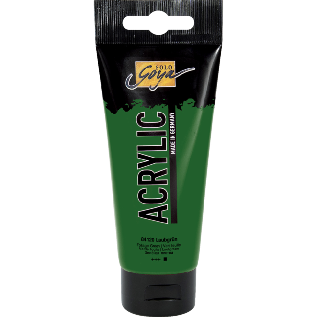 KREUL Colore acrilico Solo Goya – 100 ml - KREUL colore acrilico Solo Goya 100 ml - scegli la tonalità: 84120 - Foliage Green
