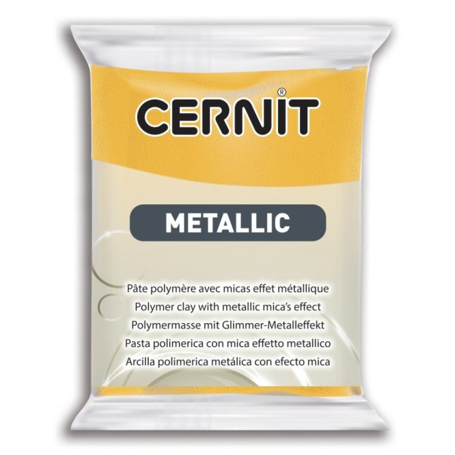 CERNIT Pasta Metallica 56g - vari colori - CERNIT Metallic: 700 - Yellow