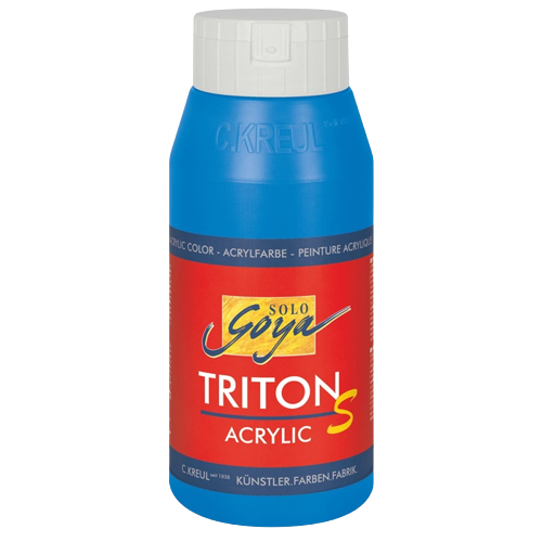 KREUL Vernice acrilica SOLO GOYA TRITON S - lucida 750 ml - SOLO GOYA Triton S 750m: 17303 - Maize yellow