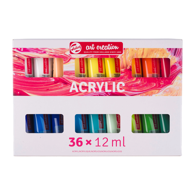 Art Creation komplet akrilnih barv 36 x 12 ml