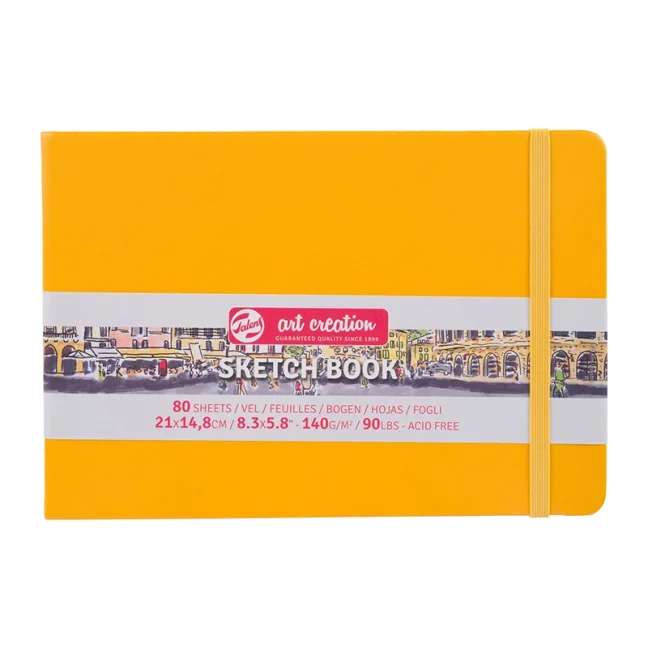 Blocco da disegno Art Creation 14,8x21cm - Golden Yellow