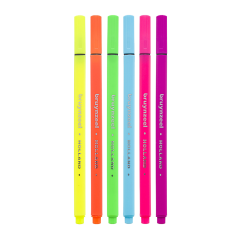 Bruynzeel Fineliners set di pennarelli 6 pezzi - Neon