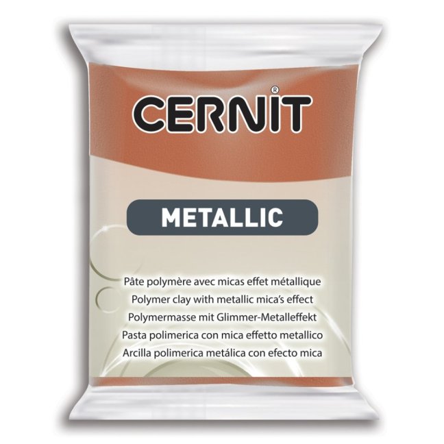 CERNIT Pasta Metallica 56g - vari colori - CERNIT Metallic: 058 - Bronze