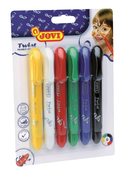 JOVI Colori per il viso - Twist - 6 pz