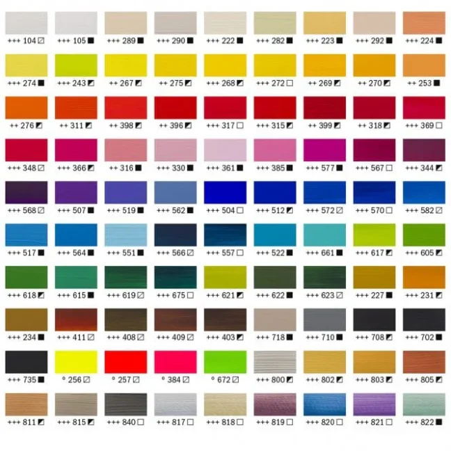 Akrilfestékek Amsterdam Standard 500 ml - Amsterdam – válasszon árnyalatot: 270-Azo tmavožltá