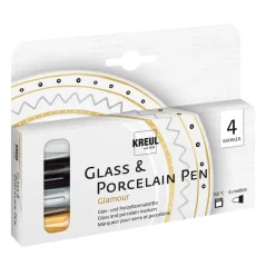 KREUL Filctoll készlet üveghez és porcelánhoz GLAMOUR – 4 db