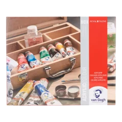 Akrylové farby Van Gogh - základný box 10 x 40 ml