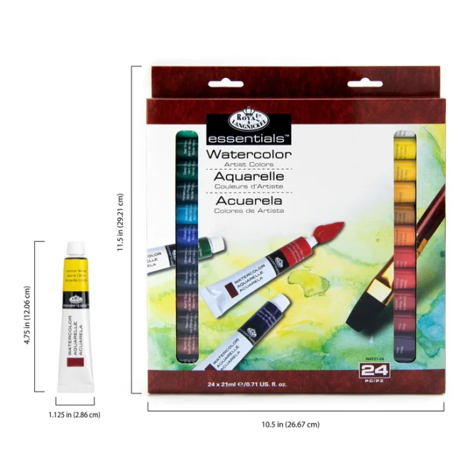 Set di colori ad acquerello Royal & Langnickel - 24 x 21 ml