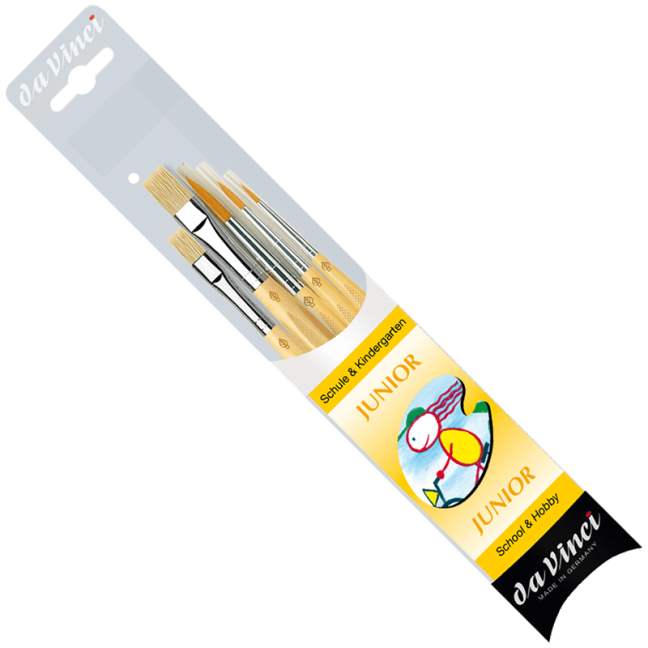 daVinci JUNIOR set di pennelli per scolari - serie 4211