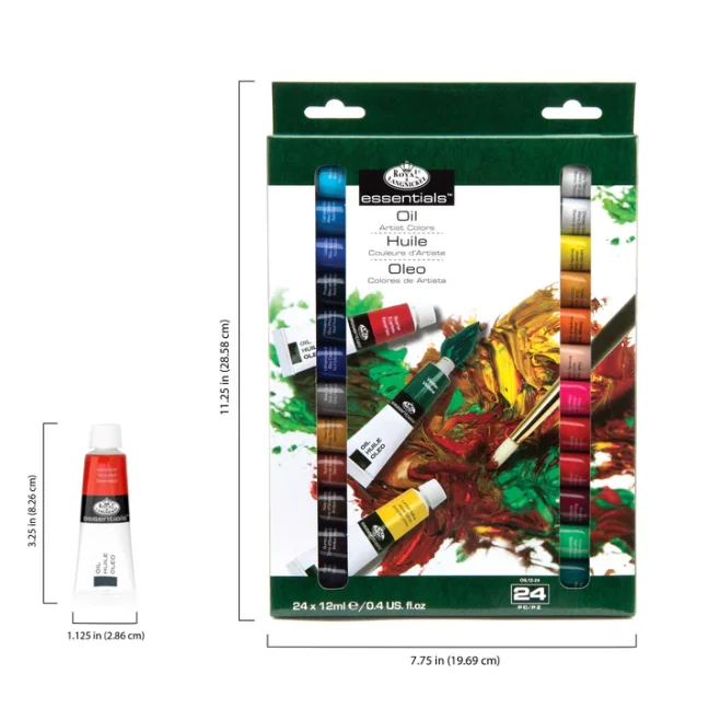 R&L Olajfesték készlet – 24 x 12 ml