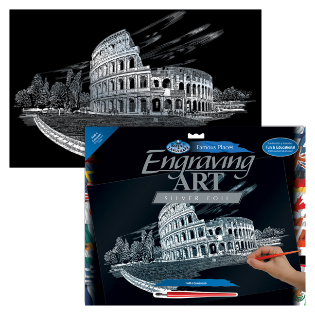 R&L Disegno da grattare – Colosseum