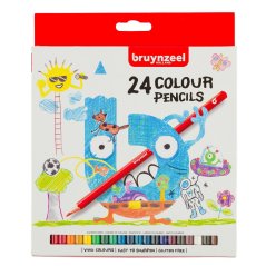 Olovke u boji za djecu Bruynzeel - set od 24 kom