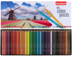 Sada farebných ceruziek Bruynzeel - Holandsko - 45ks