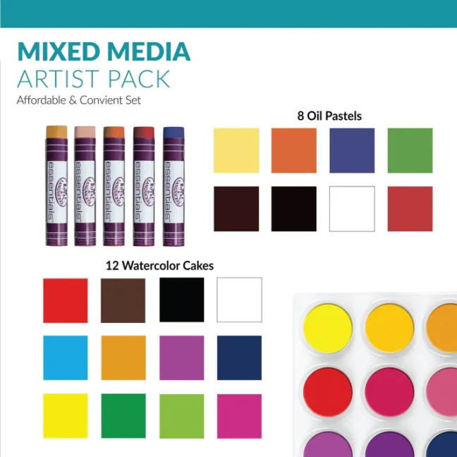 Blocco da pittura + set di colori Royal Langnickel