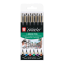 Sakura Pigma Brush penne con punta a pennello - set 6 pezzi