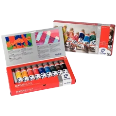 Akrylové barvy Van Gogh - sada 10x40 ml