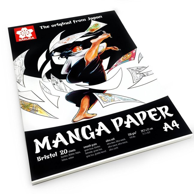 Album da disegno per manga - A4, 20 fogli