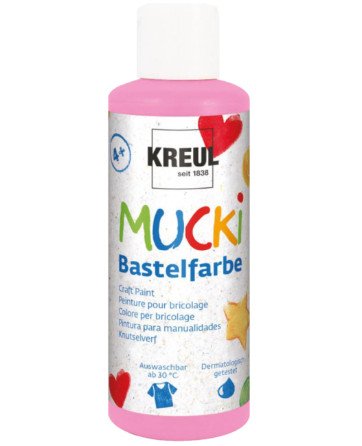 KREUL Colori per bambini MUCKI - 80 ml - KREUL Colori per bambini MUCKI 80 ml: 24114 - Black